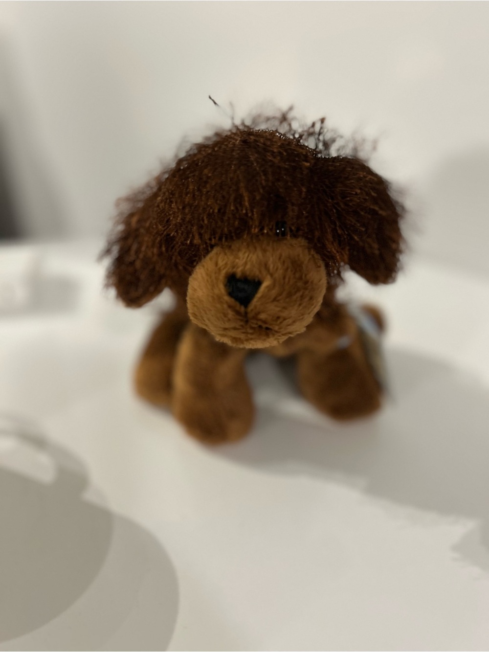 GANZ Webkinz Brown Plush Puppy with Tag